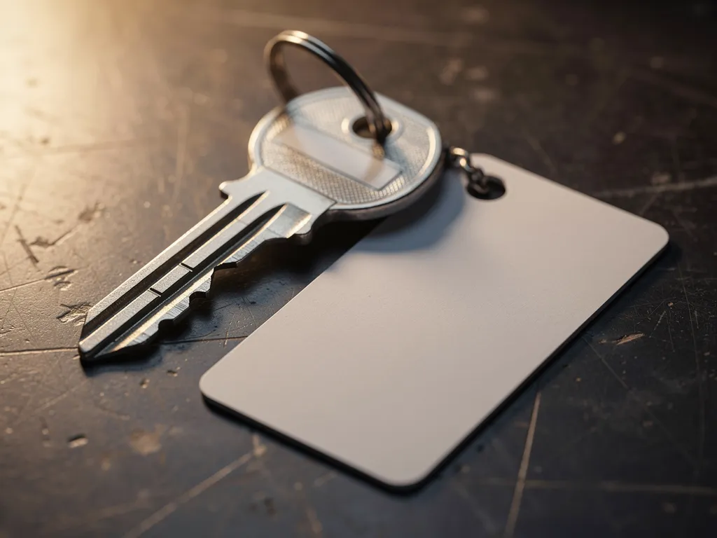 Carte de propriété d'une clé de sécurité