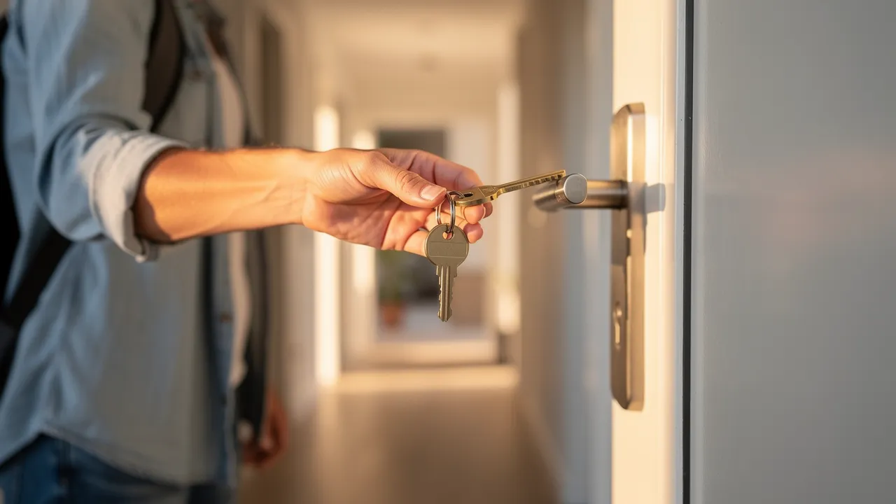 Illustration : Étudiant à Perpignan : la check-list serrures du 1er logement